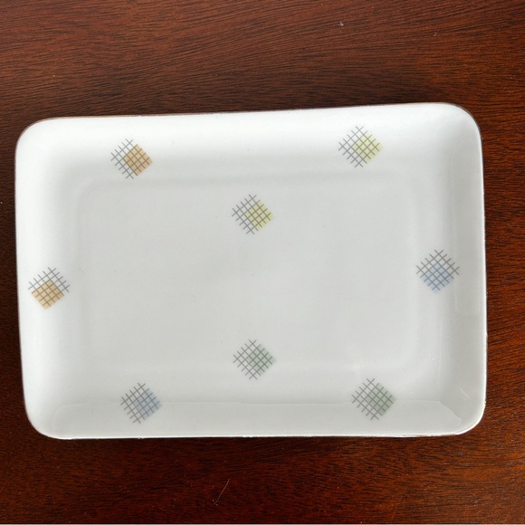 Seltmann Weiden Bavaria Porcelain Tray Small Karo - Picture 2 of 7